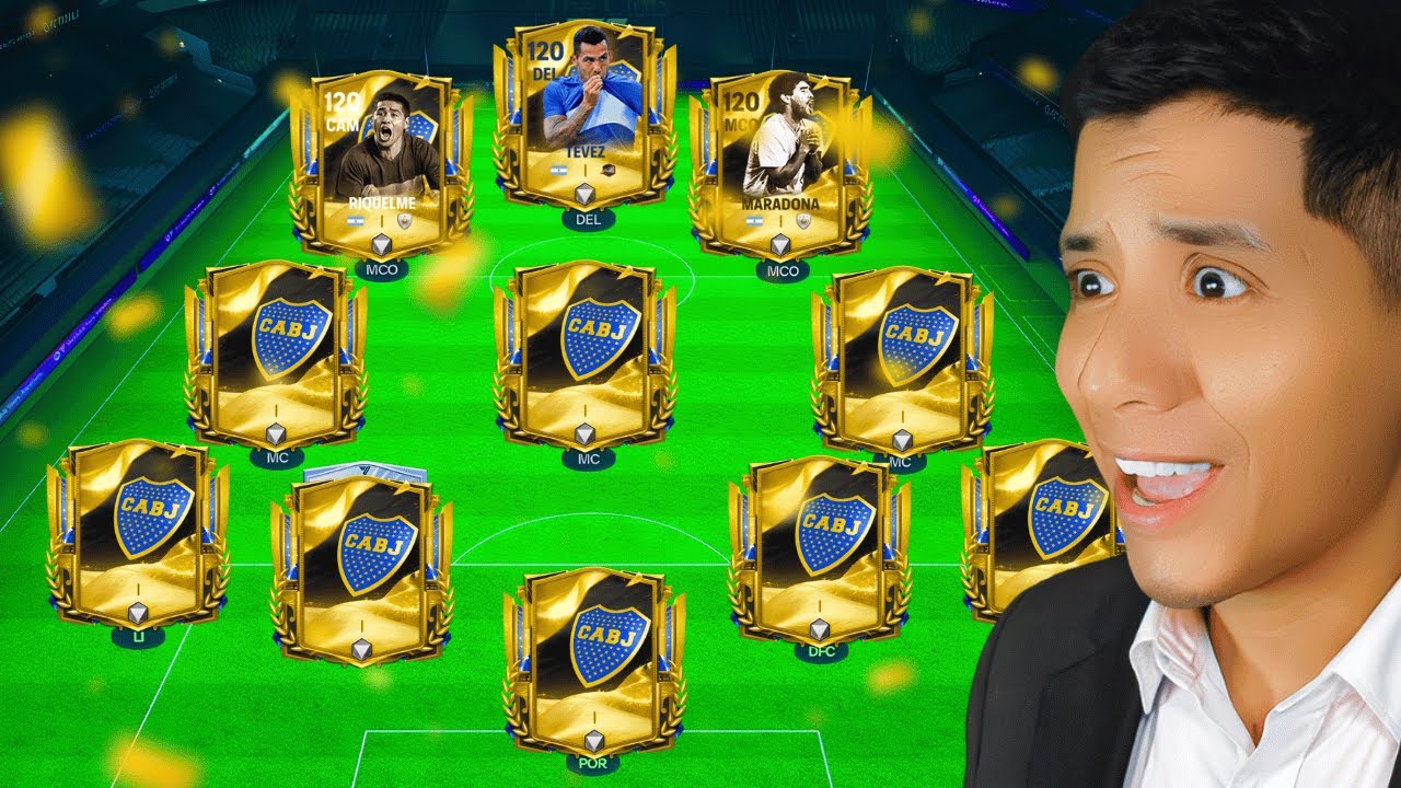 El FULL MÁS CARO de BOCA JUNIORS en FC Mobile… 😱🔥
