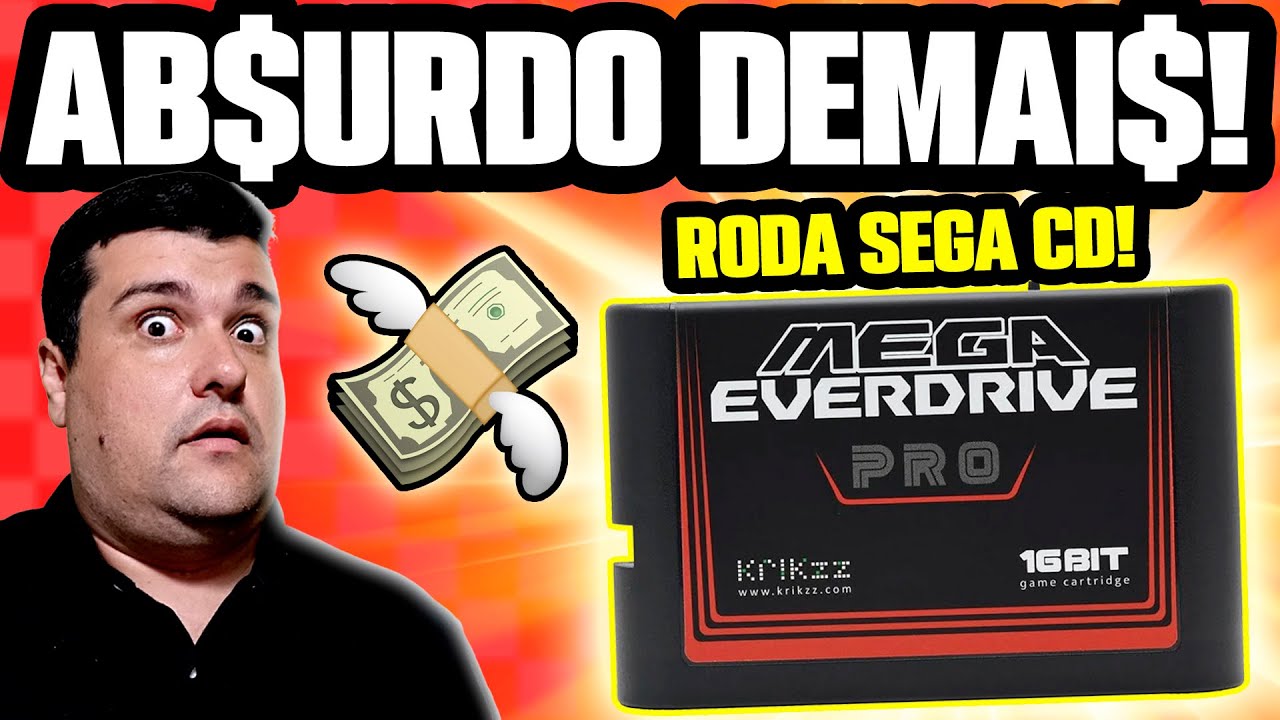 O INACREDIT&Aacute;VEL EVERDRIVE mais PODEROSO do MEGA DRIVE! MA$ $&Oacute; TEM um DEFEITO CHATO...