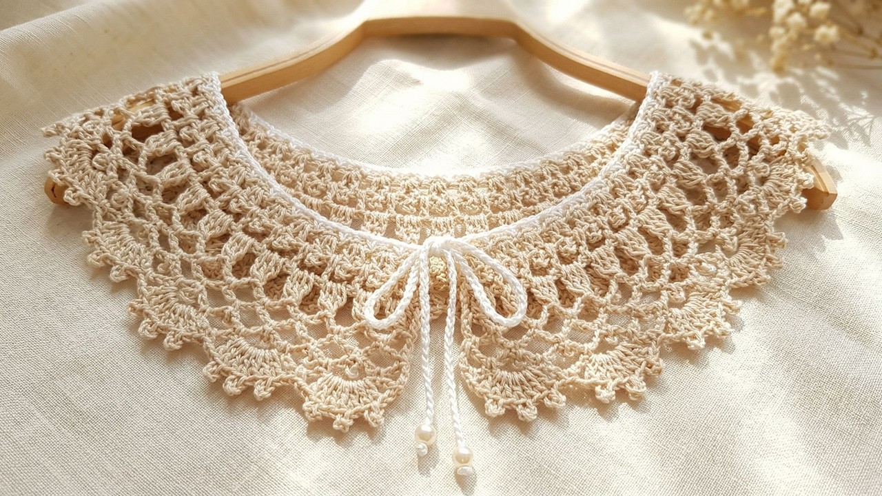 #164 Crochet collar[Eng]