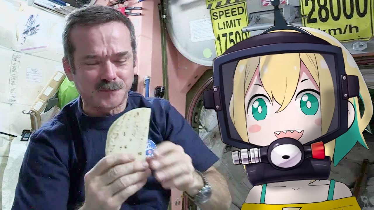 ⚡Pikamee Reacts to Astronaut Chris Hadfield In Space