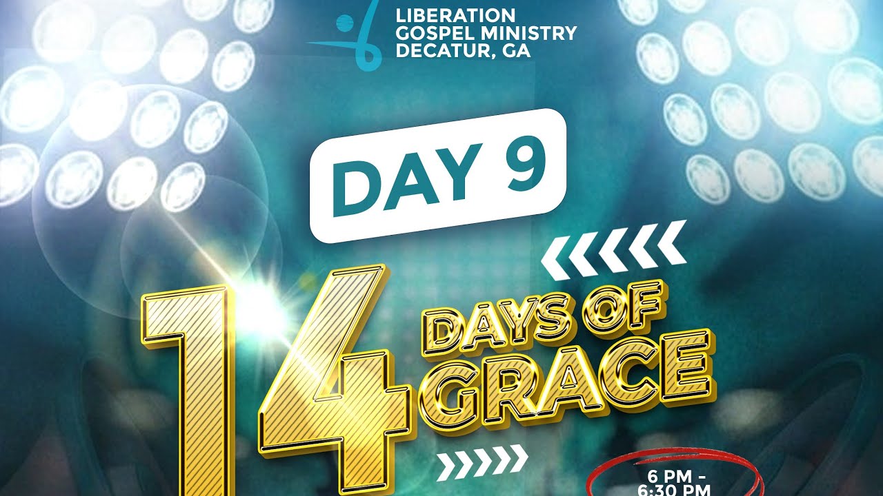 DAY8 - 14DAYS OF GRACE ( RECEIVING GRACE FOR SUPERNATURAL INSIGHT live!