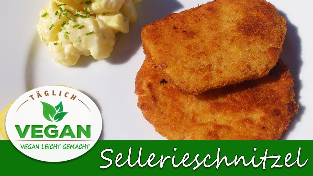 Sellerieschnitzel VEGAN paniert