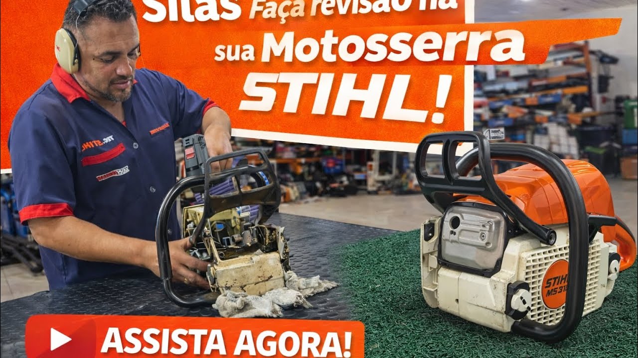 Avaliando Motosserra Stihl - MS 310 com problema no modulo de ignição. 🛠⚙️✅️