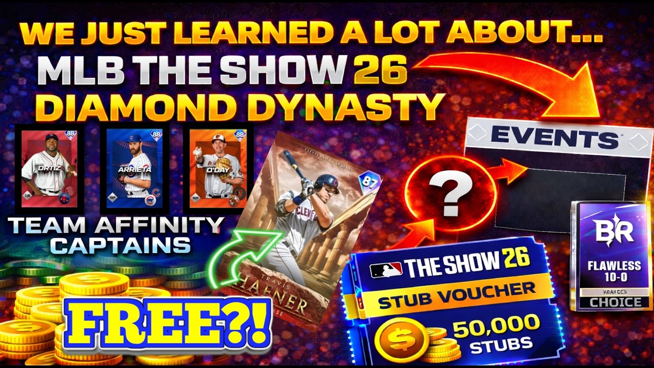 We Just Learned A LOT About MLB The Show 26 Diamond Dynasty&hellip;