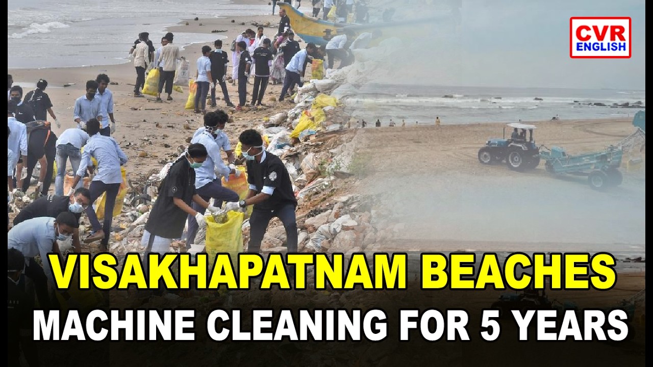 GVMC Extends Beach Cleaning Project For Another Five Years | CVR ENGLISH