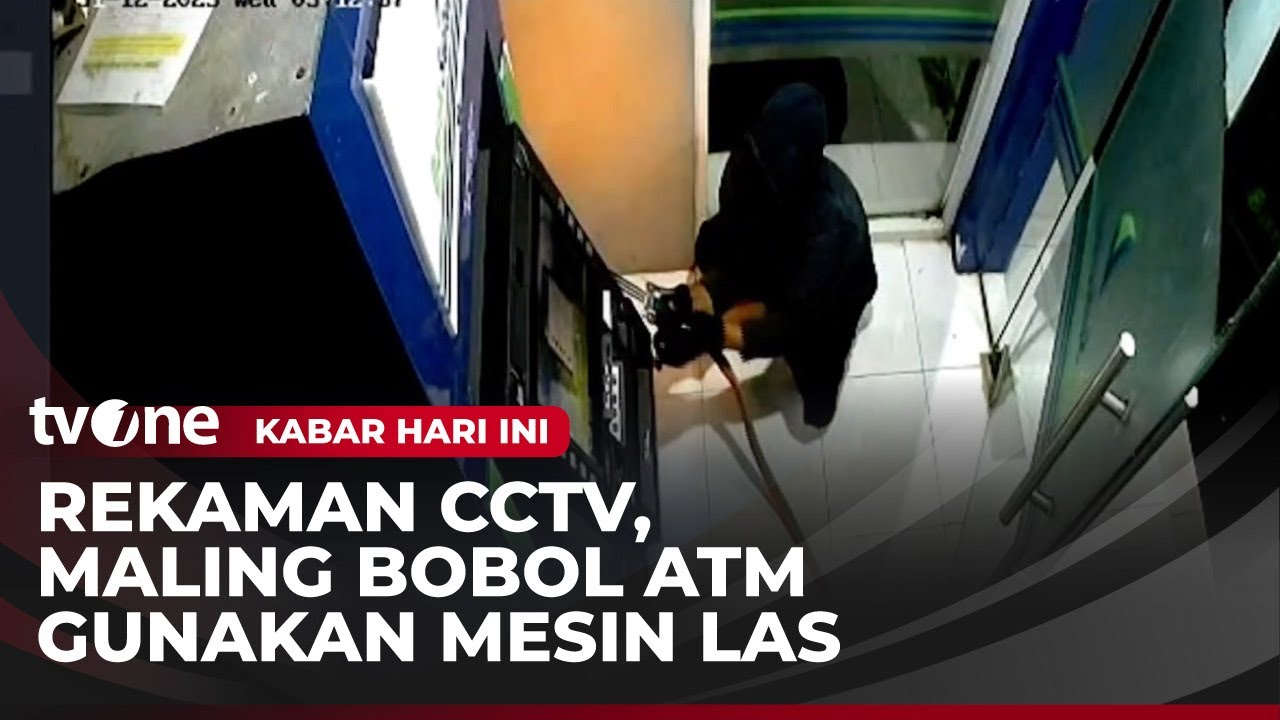 Polisi Tangkap Dua Pelaku Pembobol ATM dengan Mesin Las | Kabar Hari Ini