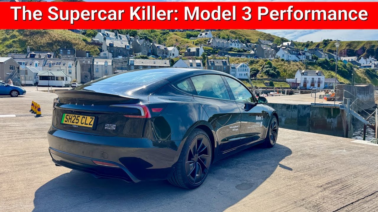 Family fun that's faster than a McLaren? That's the Model 3 Performance