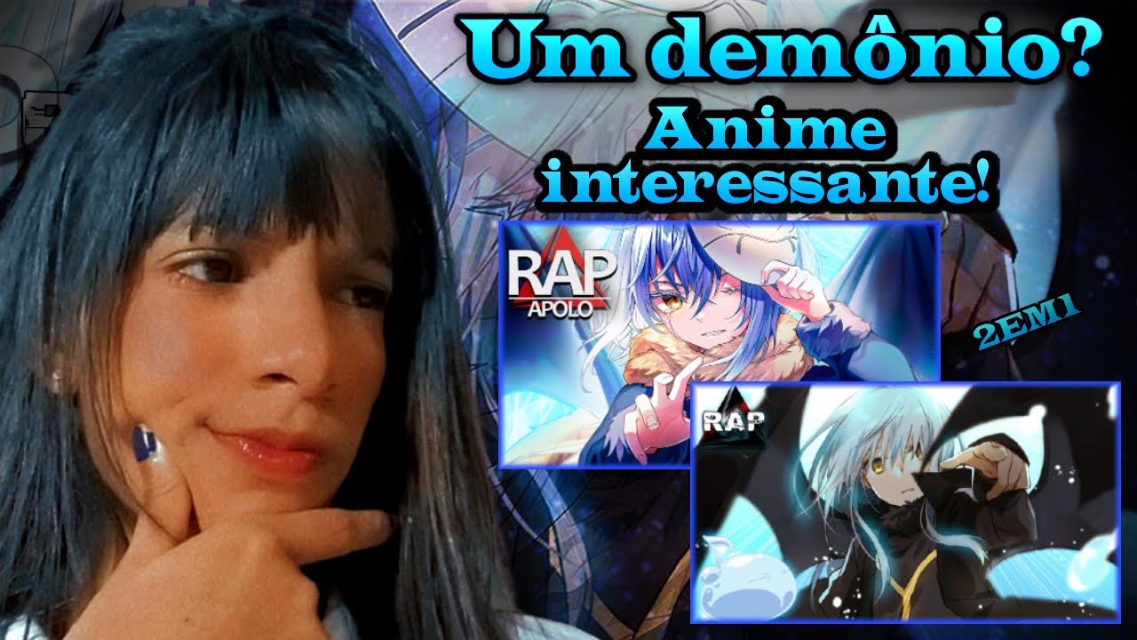 React 2EM1-Rap do Rimuru Tempest | A Furia do Slime! & Rimuru Tempest | O novo lorde demônio| Apolo
