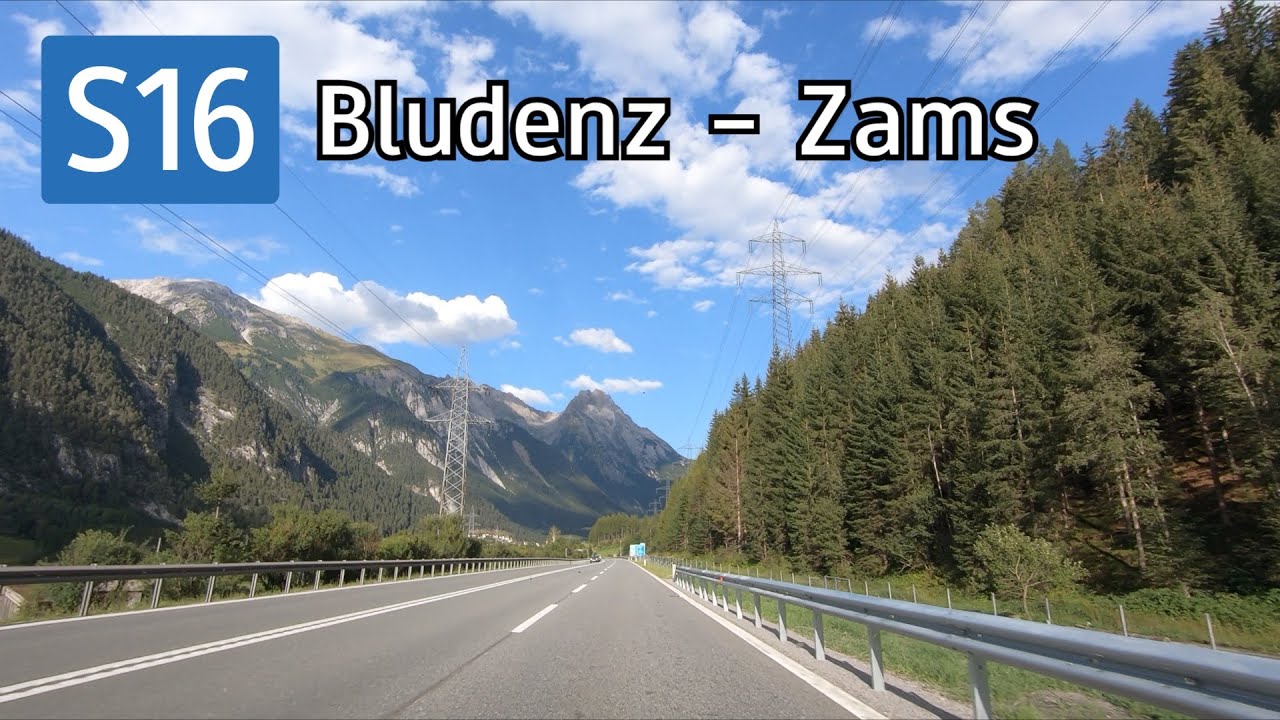 Austria: S16 Bludenz - Zams (Arlberg Schnellstraße)