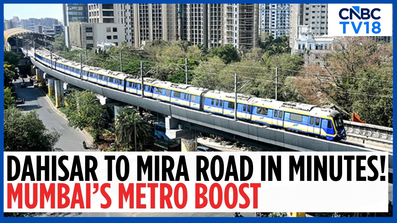 Мумбаи получает двойное преимущество в виде метро: открыты линии 9 и 2B, что облегчает поездки дл...