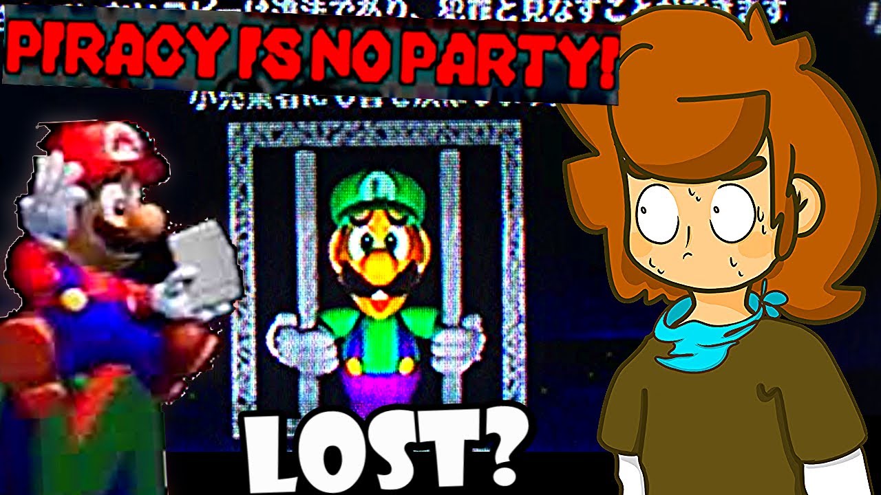 Nintendo's LOST Anti Piracy Screens