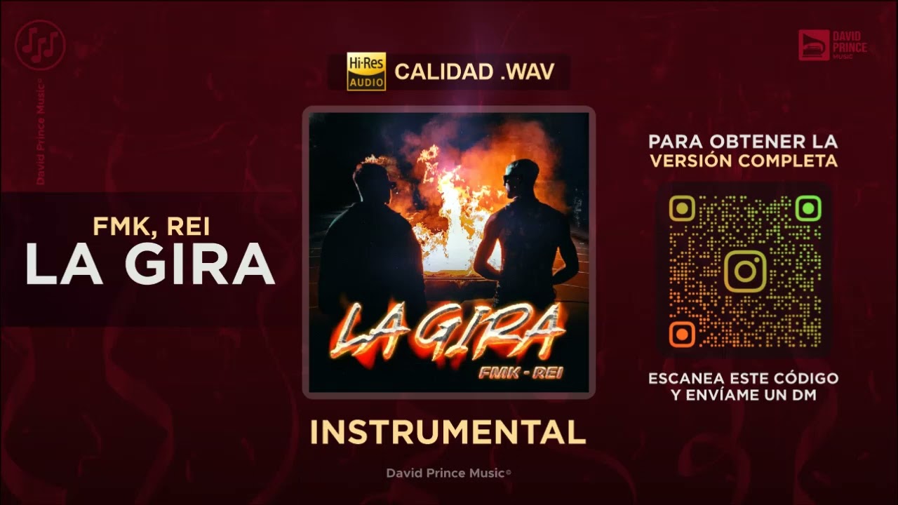 FMK ft. Rei - La Gira 🎶 INSTRUMENTAL (By David Prince Music)