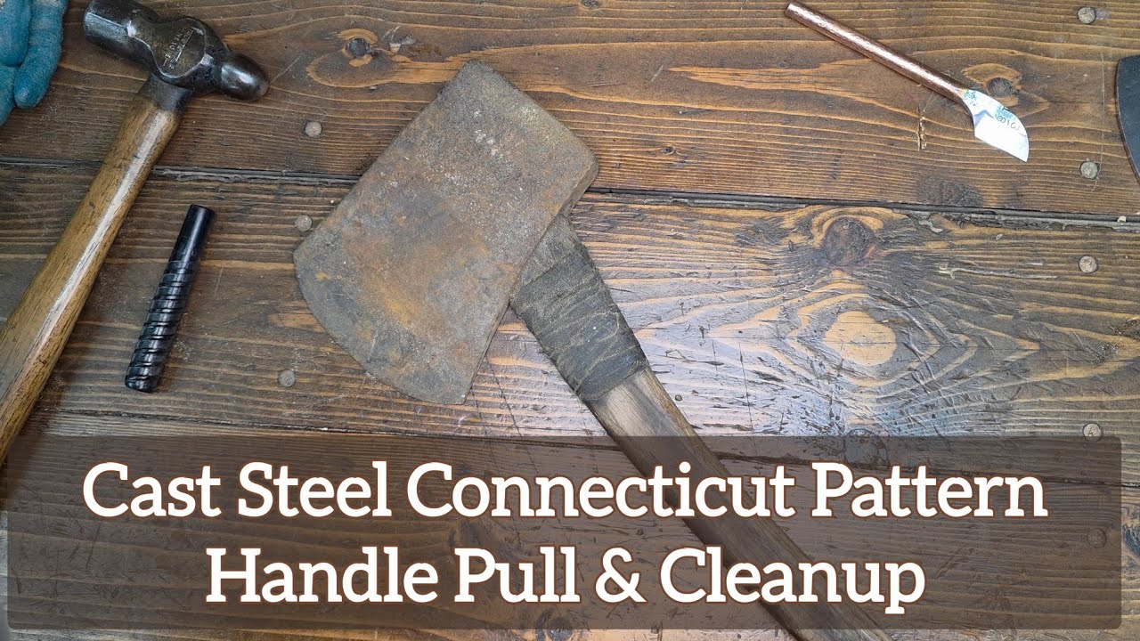 Cast Steel Connecticut Pattern Handle Pull & Cleanup