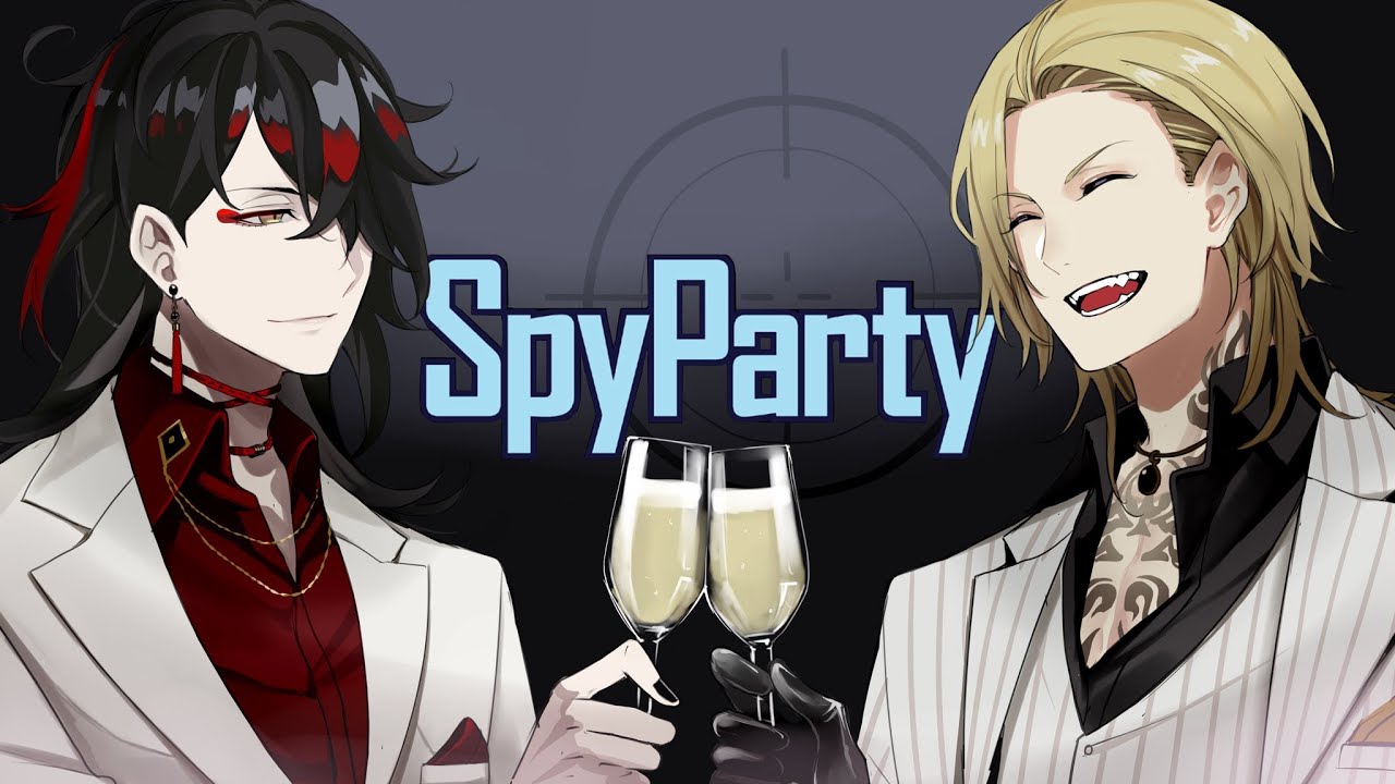 【SPYPARTY】MAFIA BOSS IN HIS NATURAL HABITAT LOOKING FOR DEMONS LMFAO【NIJISANJI EN | Luca Kaneshiro】