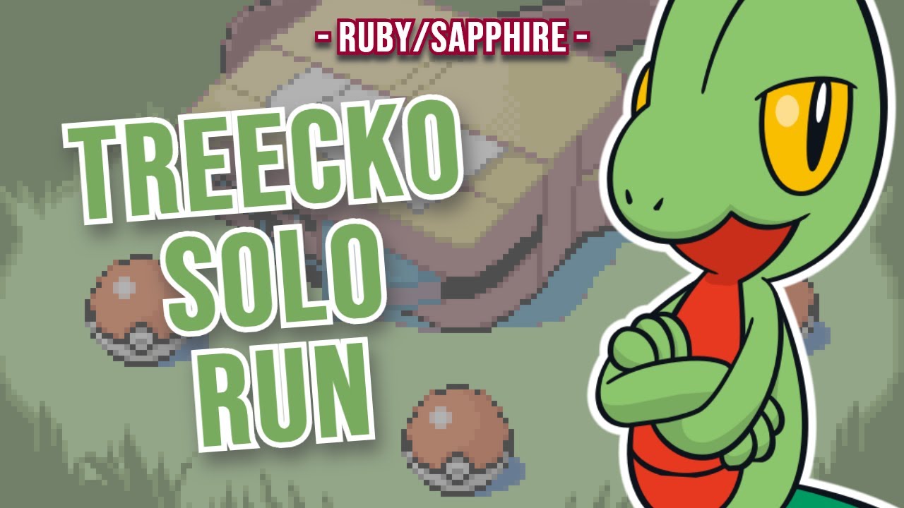 Can you beat Pokémon Ruby/Sapphire with only a TREECKO? - NO ITEMS CHALLENGE