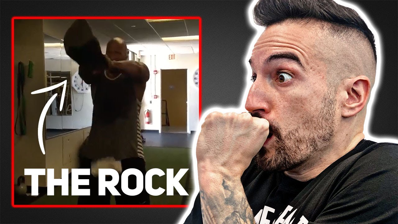 Dwayne "The Rock" Johnson's Kettlebell Swing Is SHOCKING