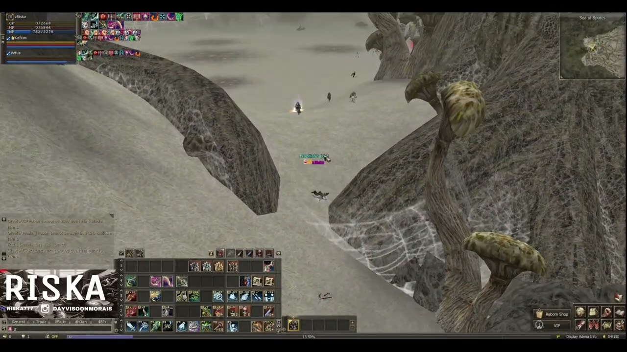 L2 Reborn 10x interlude PVP Orfen da madruga 💤💢☠
