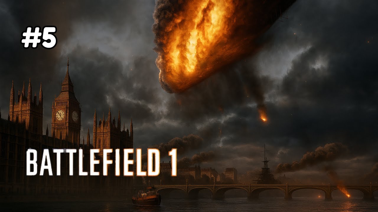 LONDON IS UNDER ATTACK  😱 | GAMEPLAY#5 | Battlefield 1