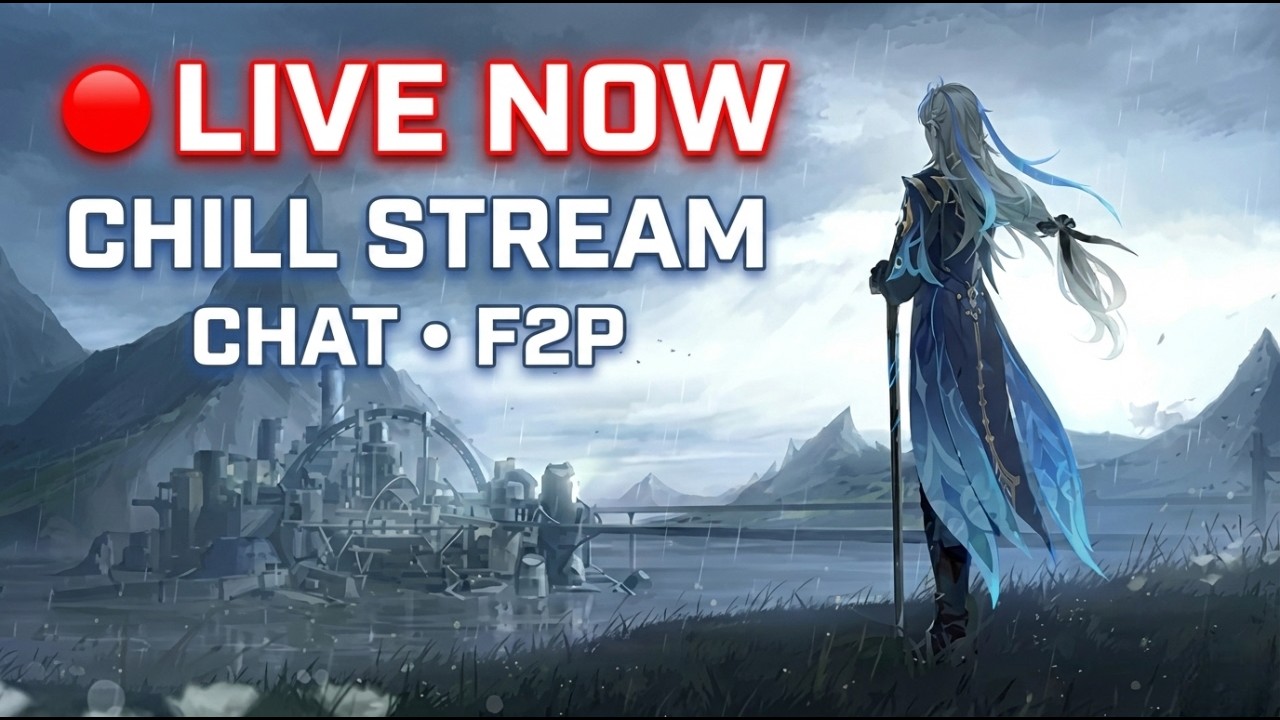 🔴 Late Night Genshin LIVE , Chill Chat + F2P Gameplay |  Potato Gamer