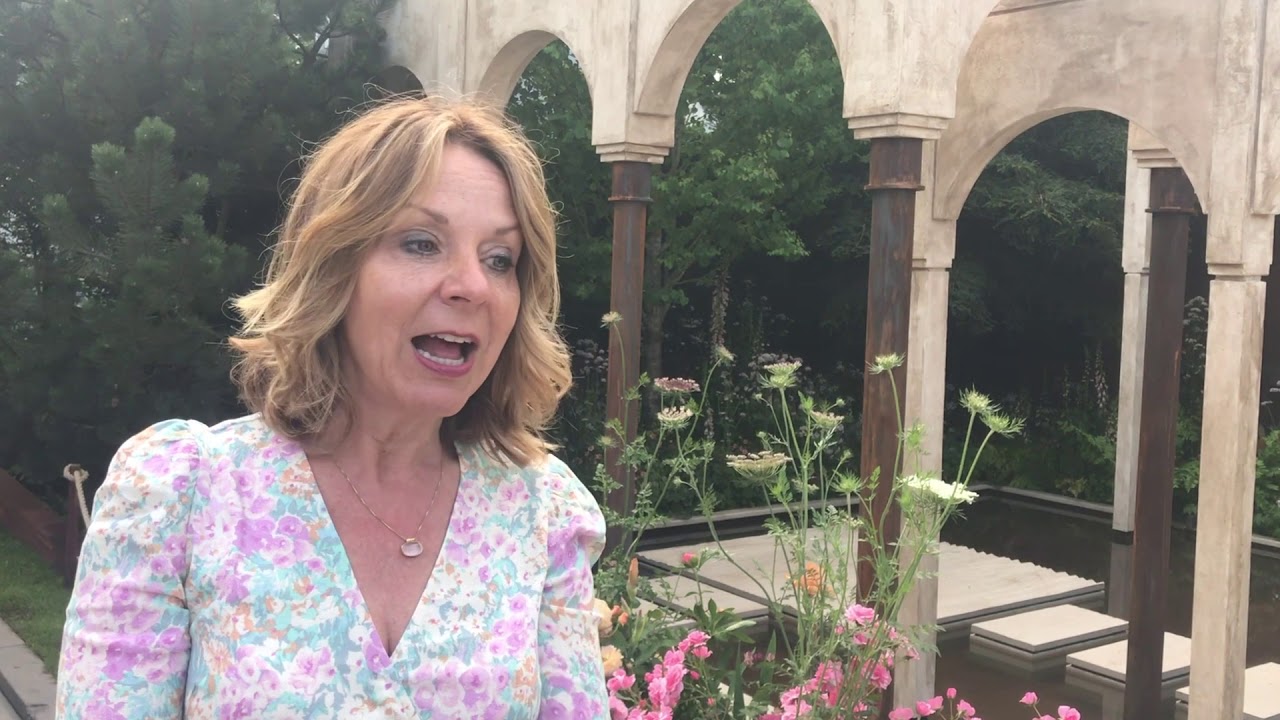 Jo Thompson at Chelsea Flower Show 2019