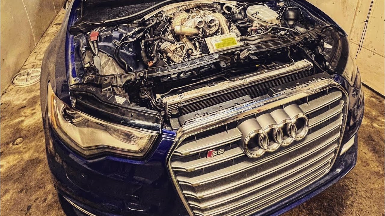AUDI S6 C7 OIL SCREEN & PCV VALVE