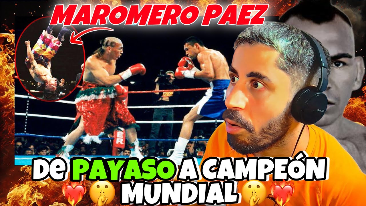 🇲🇽  EL PAYASO BOXEADOR MÁS LOCO QUE SE VOLVIÓ LEYENDA 🎭 ¡La increíble historia de Maromero Páez! 🏆
