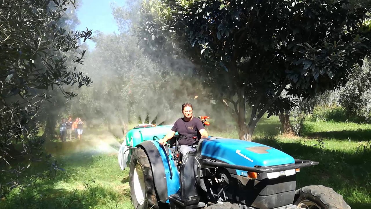 atomizzatore a basso volume per olivi