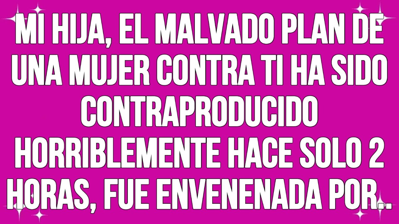 Hijo mío, el malvado plan de una mujer contra ti ha sido contraproducente horriblemente...