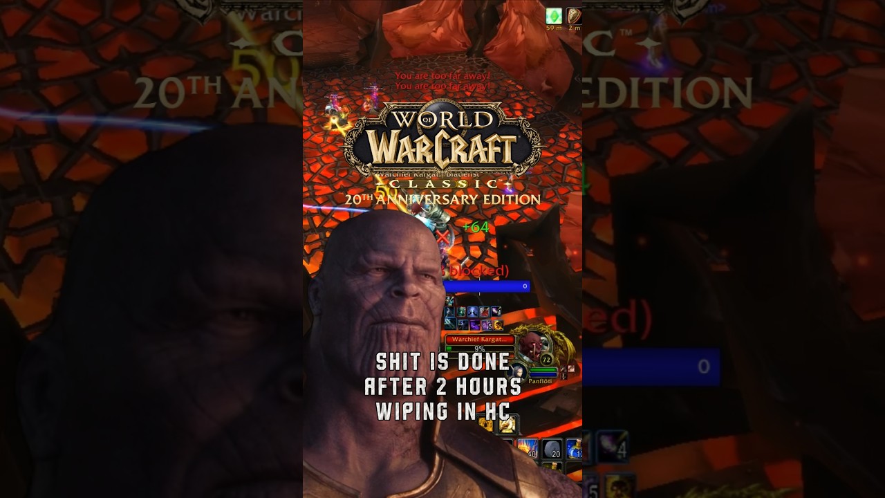 2 Hours Wiping in TBC HC 😵‍💫🔥😭 WOW CLASSIC ANNIVERSARY 
