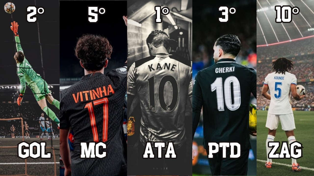 Os 10 Melhores Jogadores de Cada Posição na Atualidade (Ranking Completo)