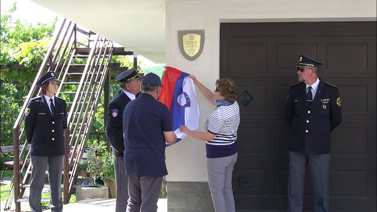 Odkritje spominskega obeležja - Spodnje Škofije, 05.06.2021
