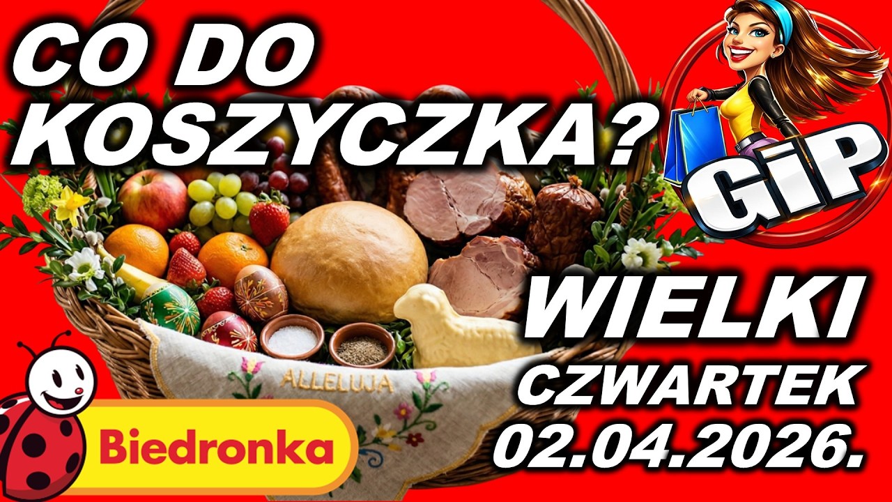 Co włożyć do koszyczka wielkanocnego? | BIEDRONKA ma odpowiedź | Oferta w czwartek 2 kwietnia 2026