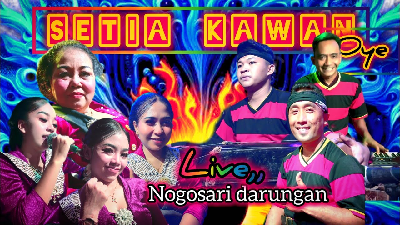 reog SETIA KAWAN live nogosari darungan part1 Terbaru tgl 29 juli 2025