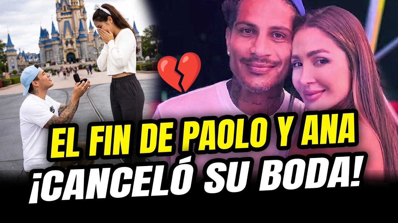 PAOLO GUERRERO CANCELA su BODA TRAS TERMINAR con ANA PAULA CONSORTE ¡FIN!