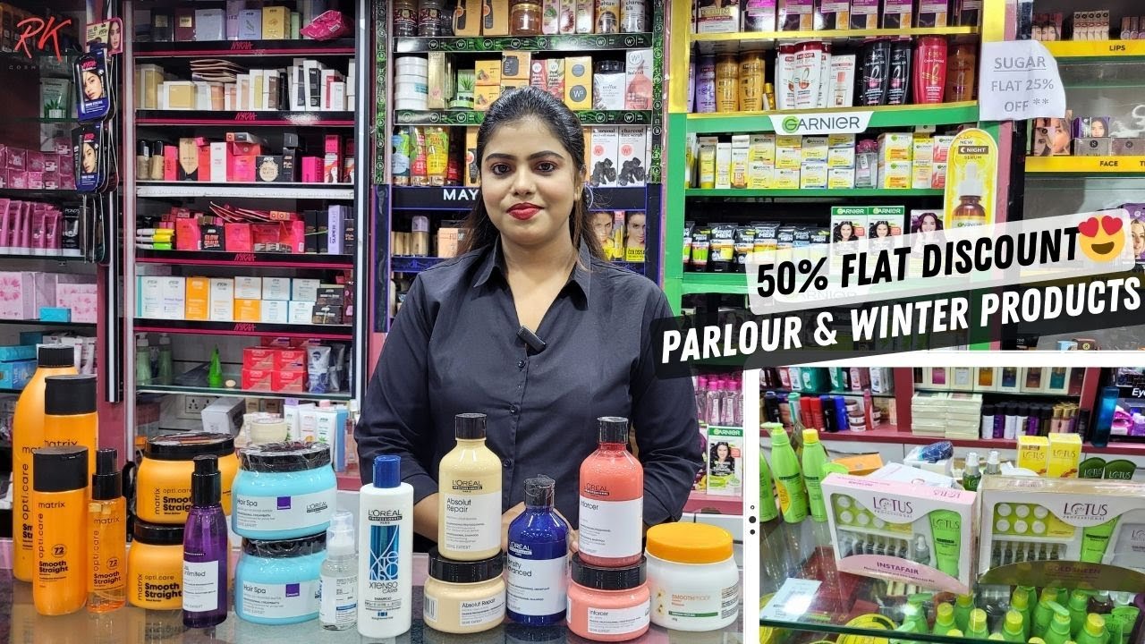 50% Discount on All Beauty Parlour, Professional & Winter Care Products | RK Cosmetics