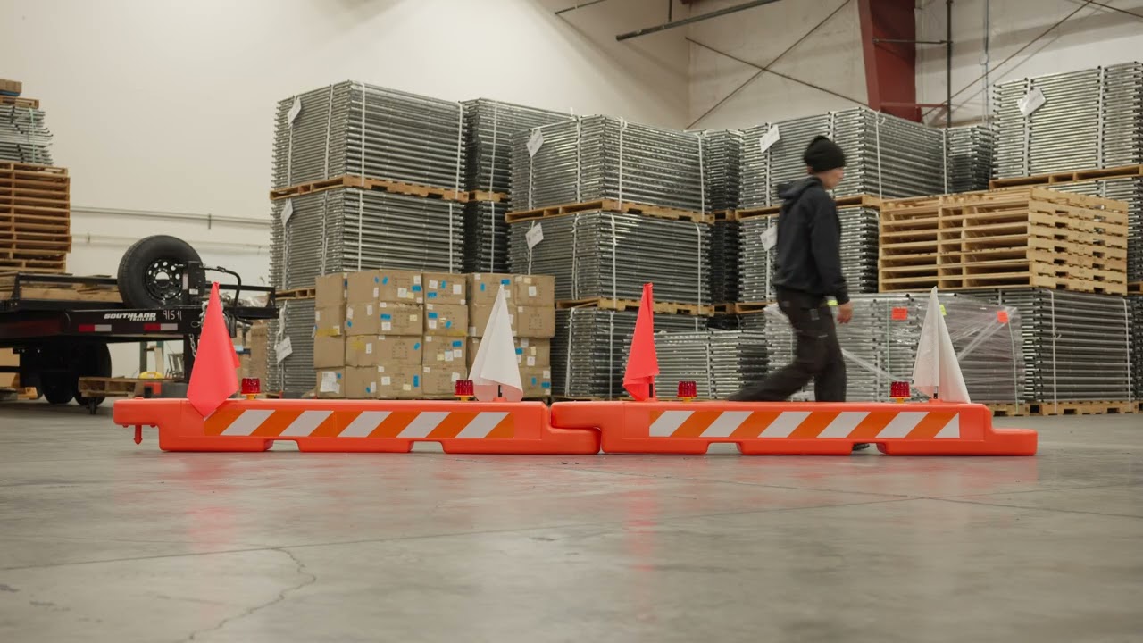 Understanding the OTW Safety 10″ Low-profile Airport Barricade and Its Accessories