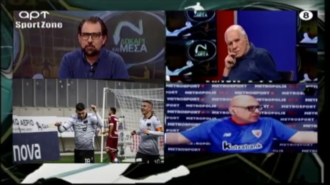 Αλέφαντος κάνει τον Ραπτό να ξεκαρδιστεί καθώς τα χώνει σε Νίνη, Κλάους, Λημνιό & άλλους του ΠΑΟΚ