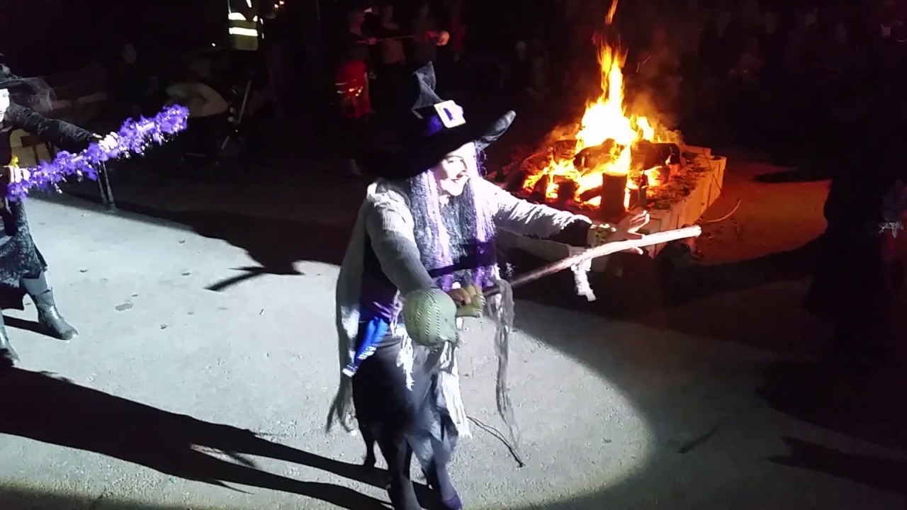 Halloween Witch Dance performed at Cody Dock 2016