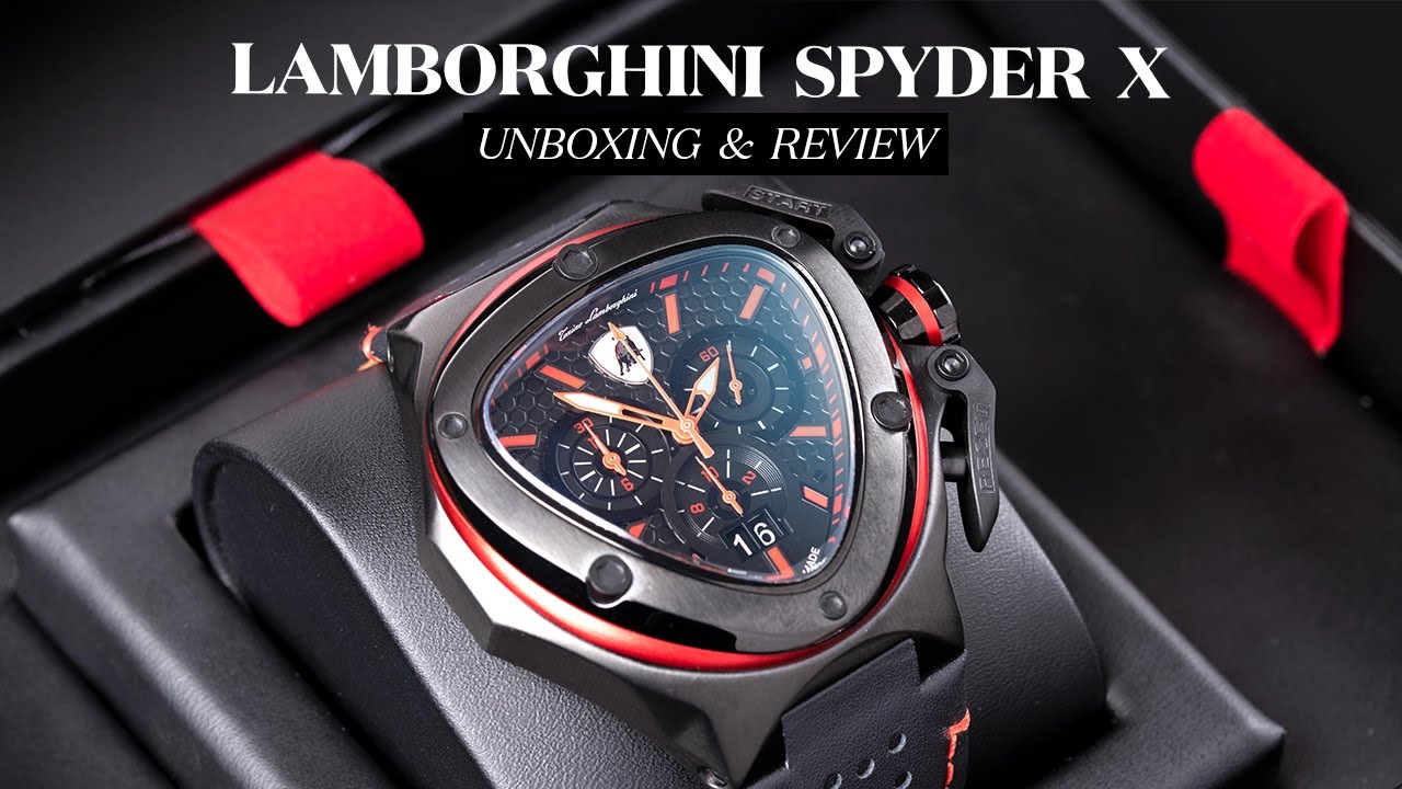 Tonino Lamborghini Spyder X Watch Unboxing | Watch Review from Watch Pilot