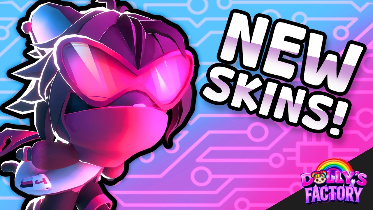🔴Goto Goat - THE COOLEST SKIN PACK JUST REALESED ON DOLLY'S FACTORY!🤖(Variety Stream)
