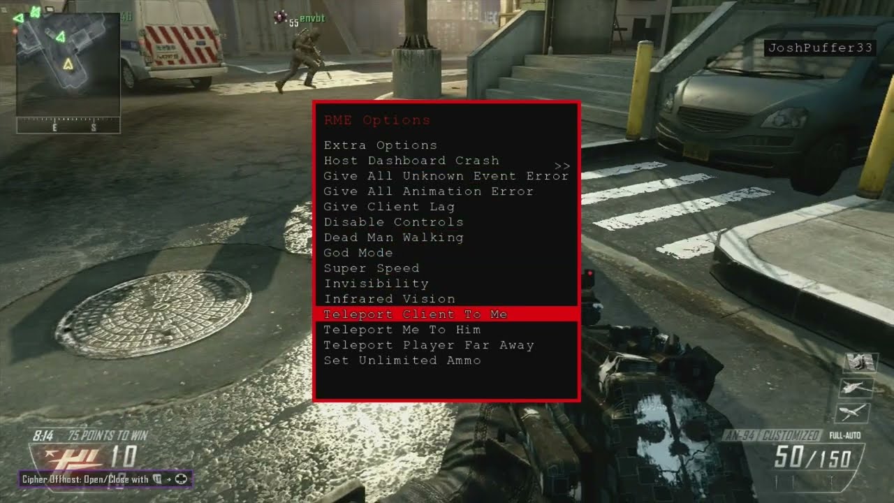 [RGH/JTAG] BO2 - The God Menu v1.0 Offhost RME Mod Menu (SHOWCASE!!)