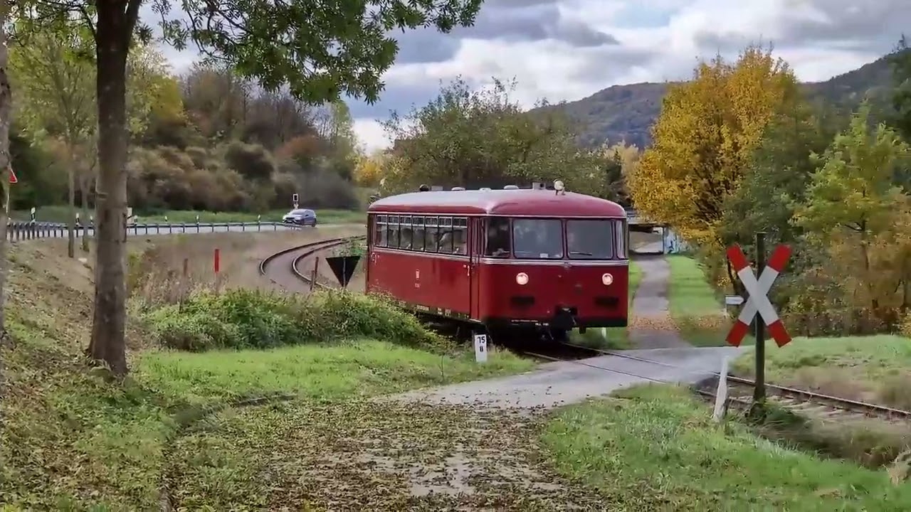 2025-10-18: DFS Mit dem VT95 von Ebermannstadt nach Streitberg