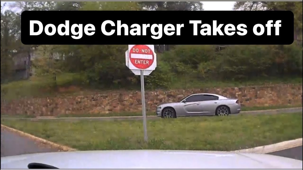 High speed pursuit- Dodge charger runs red light & the chase is on