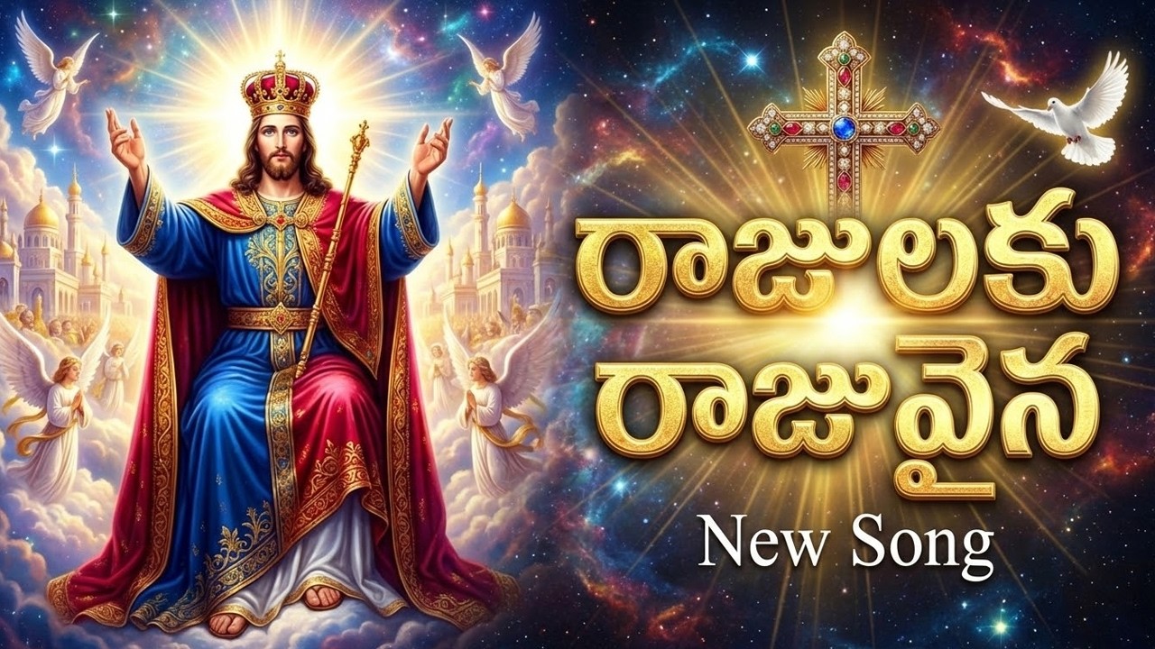 రాజులకు రాజువైన - Rajulaku Rajuvaina | Telugu Christian Songs | Heartfelt Worship Jesus Songs
