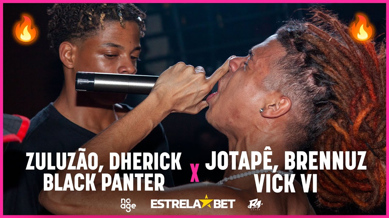 JOTAPÊ, BRENNUZ E VICK VI x ZULUZÃO, BLACK PANTER E DHERICK | 2 FASE | 