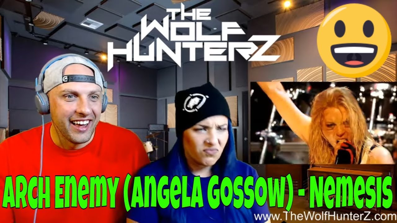 Arch Enemy (Angela Gossow) - Nemesis. 2008. (Japan) THE WOLF HUNTERZ Reactions