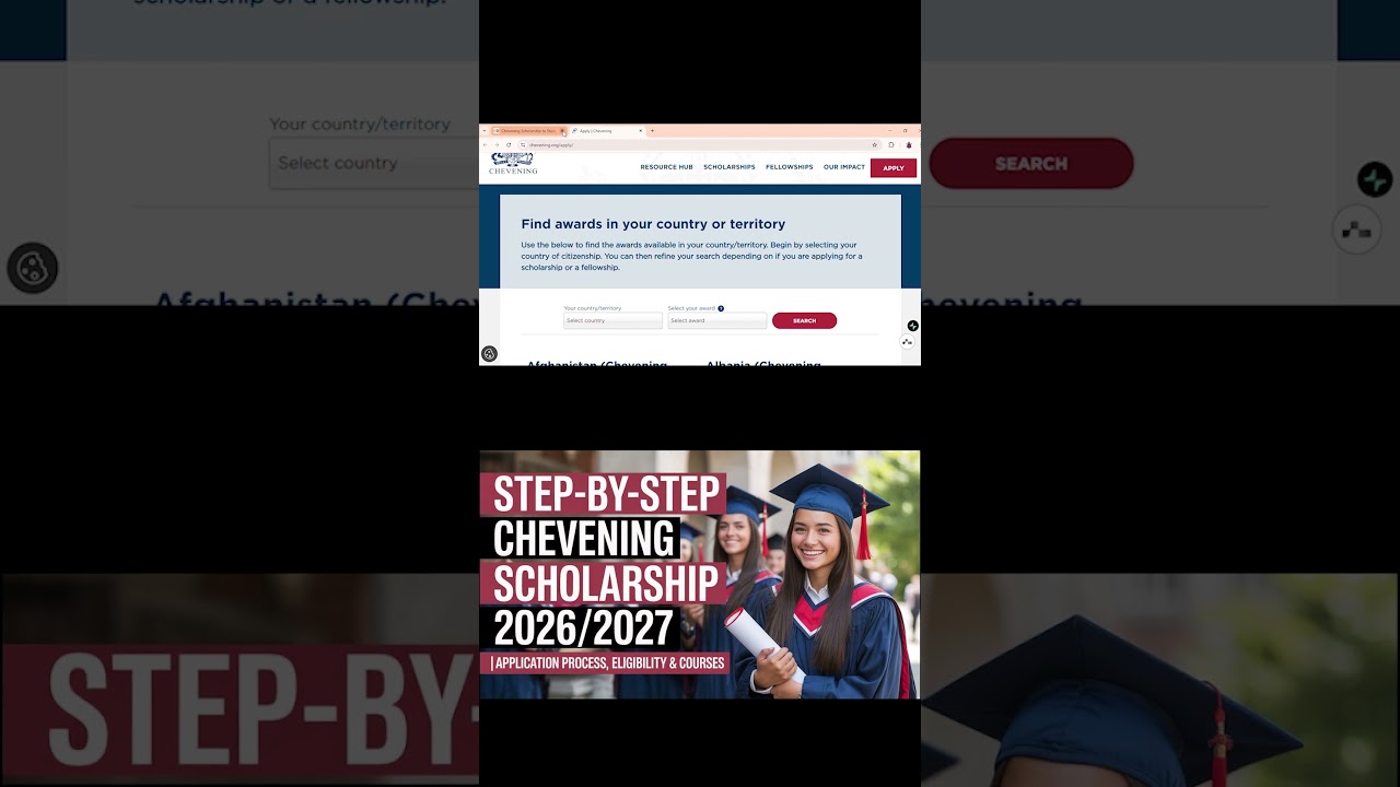 Chevening Scholarship 2026/2027 | Quick Application Guide 