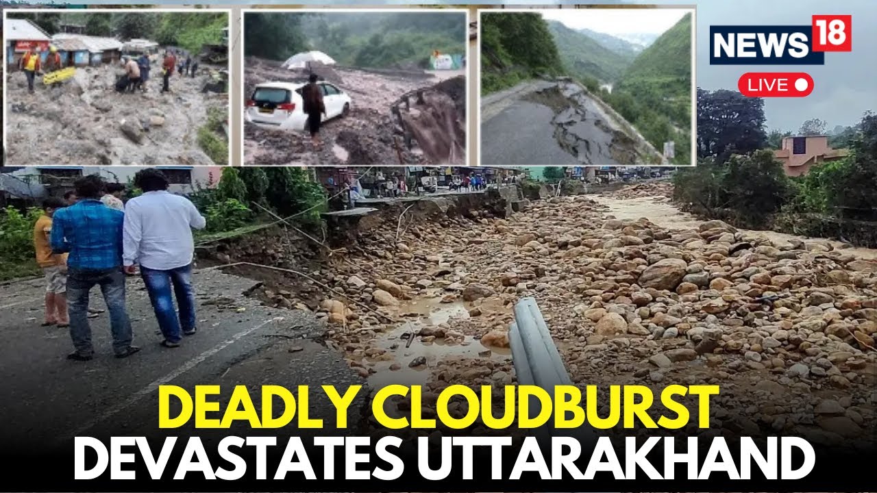 Uttarakhand Flash Floods & Cloudburst Leaves Trail of Destruction In Chamoli, Rescue Ops On | LIVE