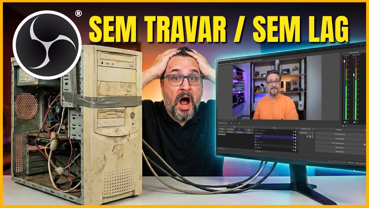 Como Tirar o LAG do OBS Studio em 2026 (Mesmo em PC Fraco)