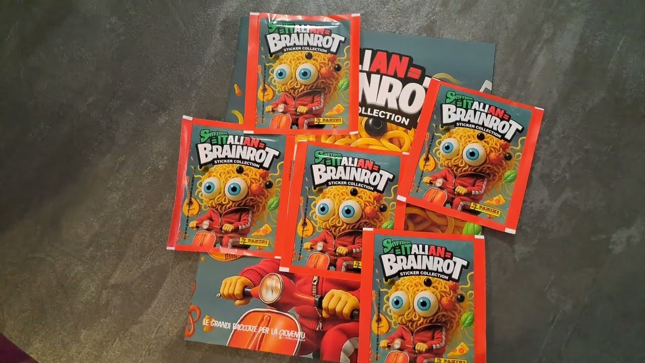 NUOVA COLLEZIONE PANINI (SKIFIDOL Italian Brainrot)